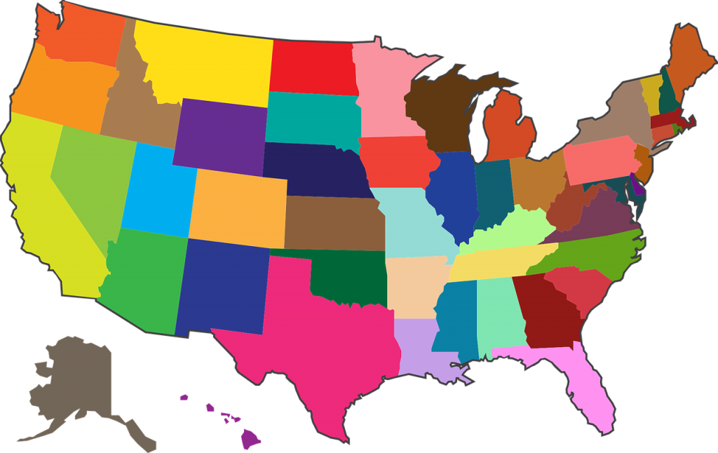 maps, country, america